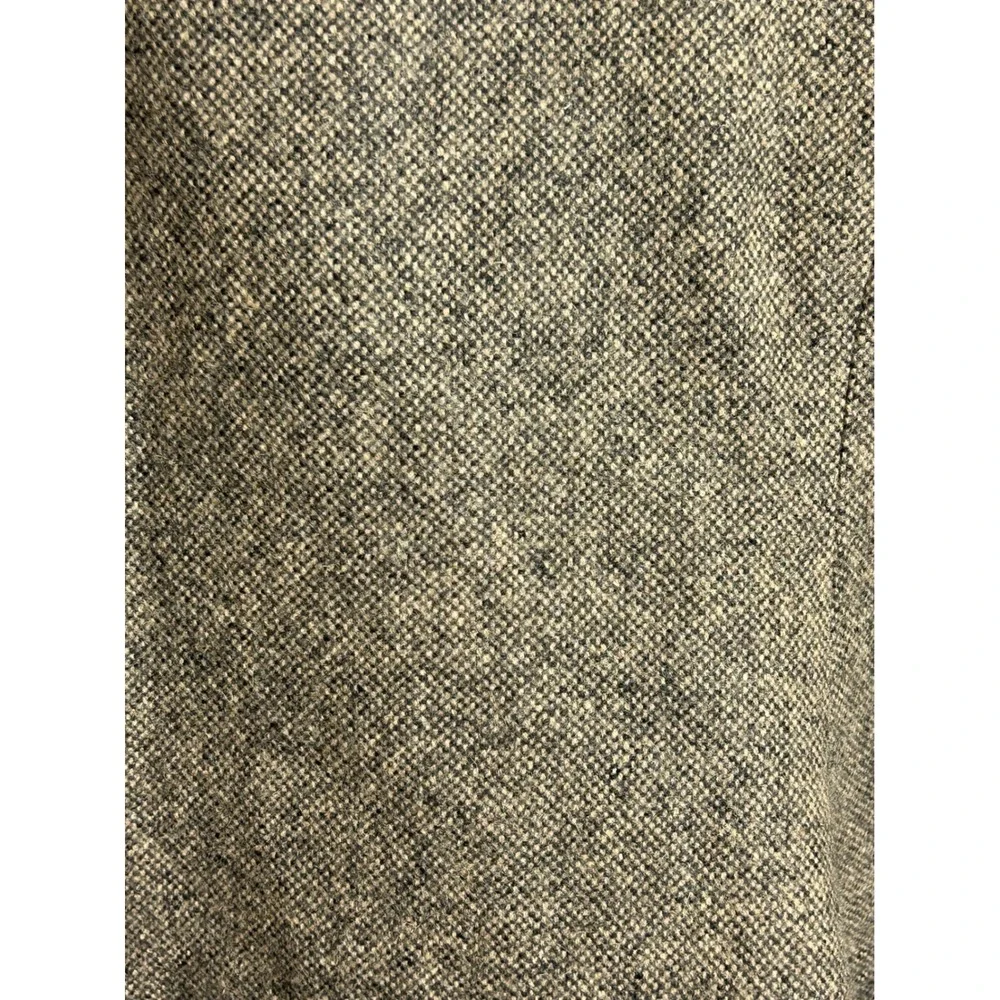 NWT Max Studio Wool Blend Tweed A-Line Skirt Grey Black 4308P17 Size 2